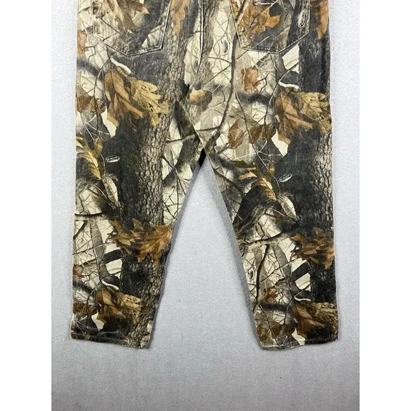 Vintage Wrangler Pants Mens 34x30 Realtree Camo‎ Double Knee Denim
