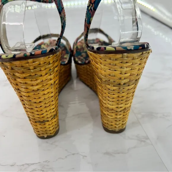 VINTAGE Y2K Marc Jacobs floral wedge SHOES