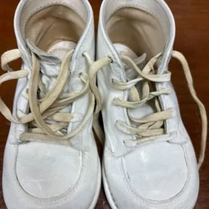 Vintage Blue bird shoes for children -
