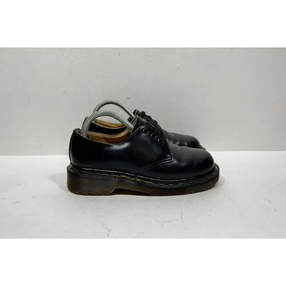 Vintage Dr. Martens 1461 Made In England Black Shoes Size 2.5 US / UK 1.5 Shoes