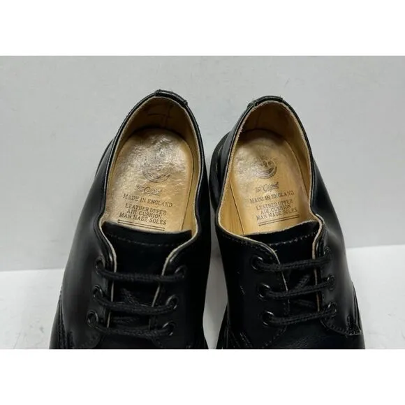Vintage Dr. Martens 1461 Made In England Black Shoes Size 2.5 US / UK 1.5 Shoes