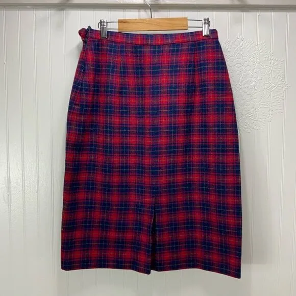 Vintage Pendleton Virgin Wool skirt