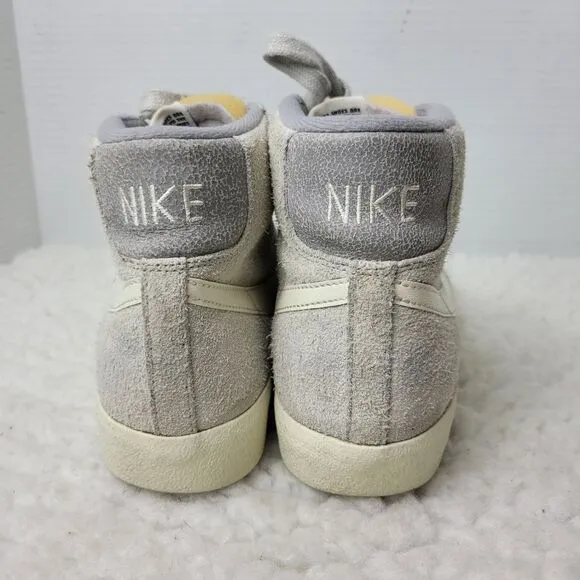 Vtg Nike Blazer Mid 77 Premium Mens Size 8.5 Medium Gray High Top Sneaker Shoes