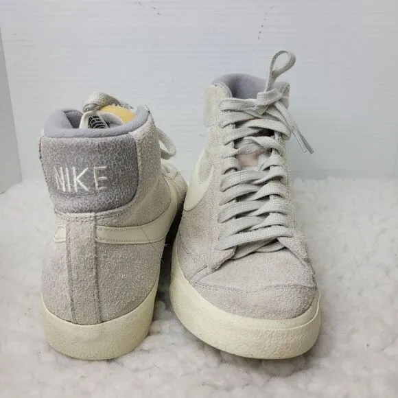 Vtg Nike Blazer Mid 77 Premium Mens Size 8.5 Medium Gray High Top Sneaker Shoes
