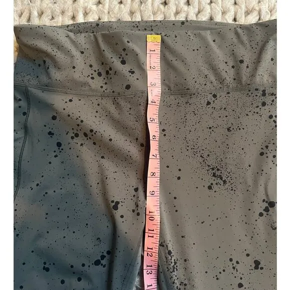 Vuori legging the rise the shine size dark grey,black  xl