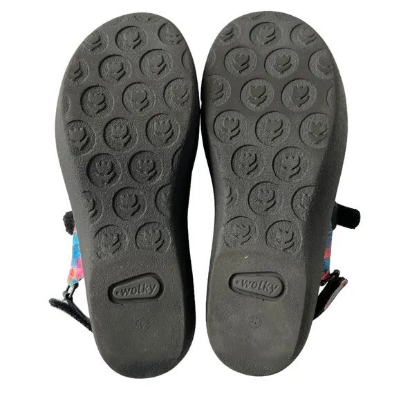 Wolky Jewel Multicolor Leather Comfort Sandal | 42 (9.25-10.5)