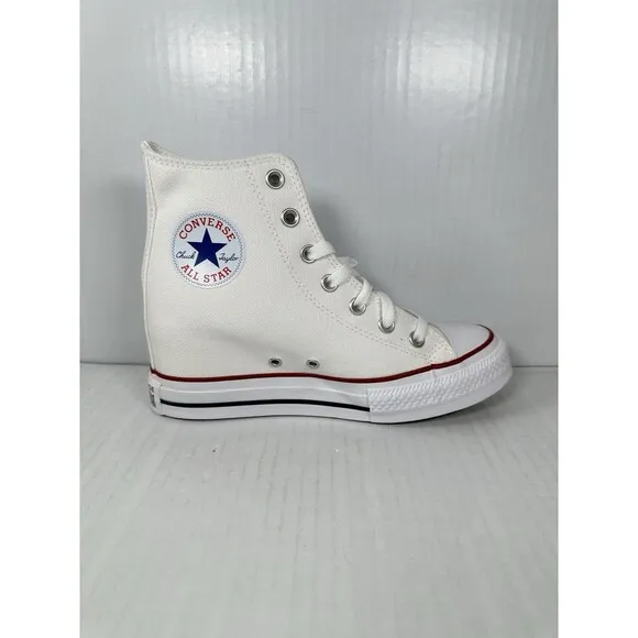 Women's Converse Chuck Taylor All Star Wedge Platform Shoes / A11908C / Size 7