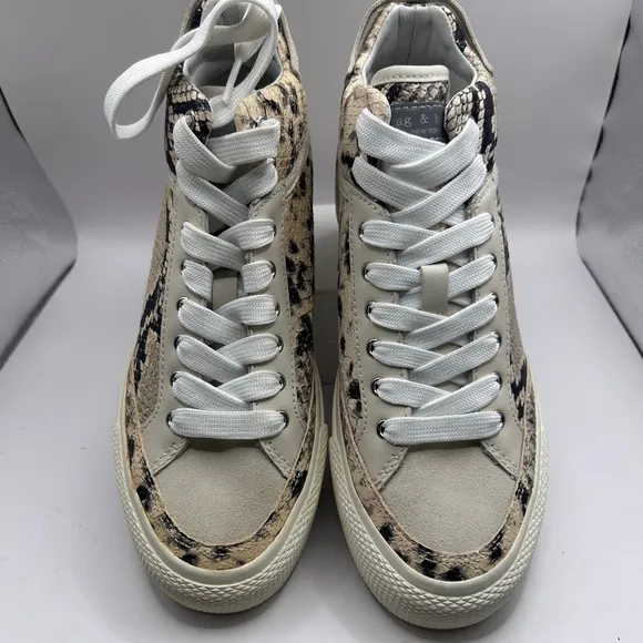 Women's rag &amp; bone Sneakers, 6.5, snake