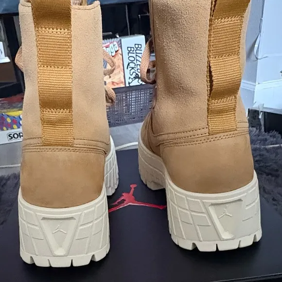 Women's Tan Platform Boots
