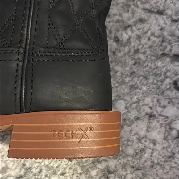 Women’s Twisted X Black Quilted Leather Cowboy Boots
