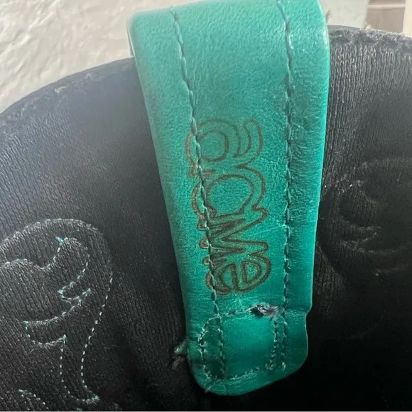Women’s Vintage Acme Teal Western Cowboy Boots size 6.5