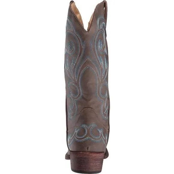 Women's Western Boots, Brown