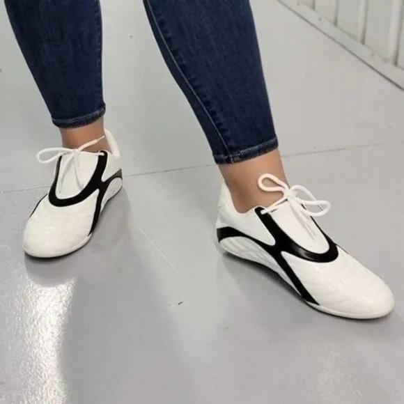 Women's White‎ Low Top Sneakers