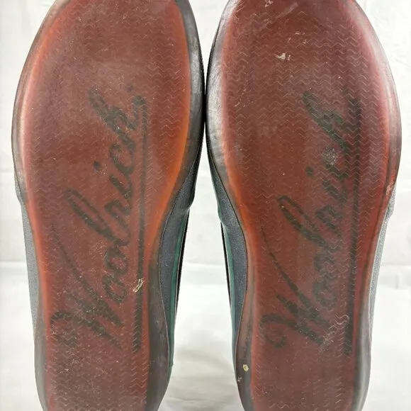 Woolrich Mens Brown Leather Slip On Loafer Shoes