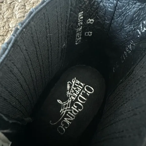 Worn Once Exquisite Old Gringo Black Embroidered Ankle Boots Retail $389!