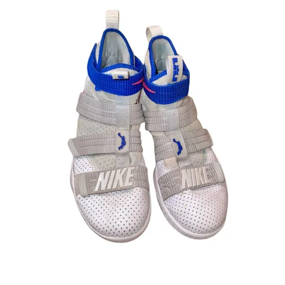 Wrn1X NIKE Lebron Soldier 11 SFG ultramarine men’s tennis shoes size 8