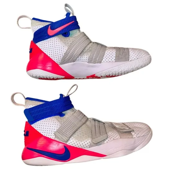 Wrn1X NIKE Lebron Soldier 11 SFG ultramarine men’s tennis shoes size 8