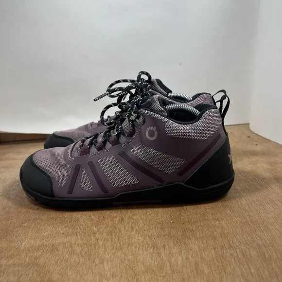 Xero Shoes Daylite Hiker Womens 10 Purple Mesh High Top Barefoot Trainers