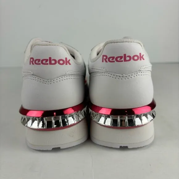 Y2K VTG Deadstock Reebok Classic Streak III Chrome glam retro shoes womens 8