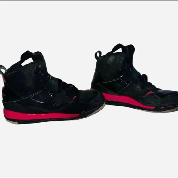 Youth Air Jordan Flight 45 High Top Shoes Size 7