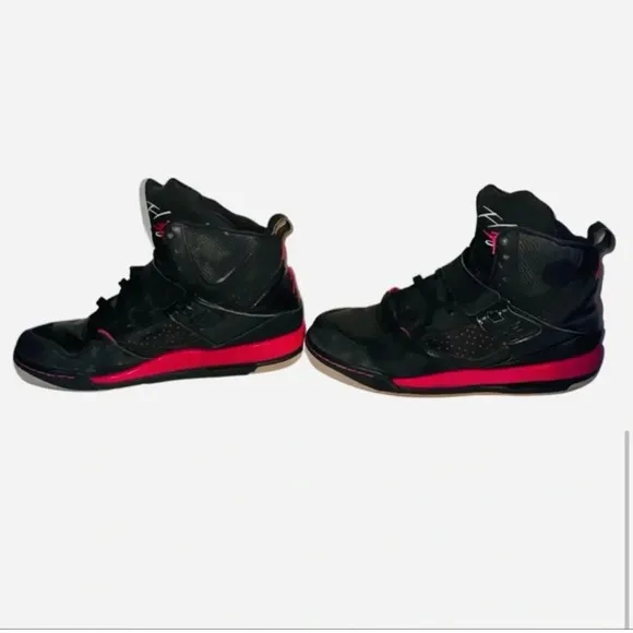 Youth Air Jordan Flight 45 High Top Shoes Size 7