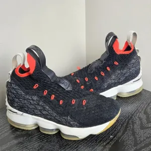 Youth Boy's Nike Lebron 15 Graffiti Flyknit Basketball Shoes, Size 7