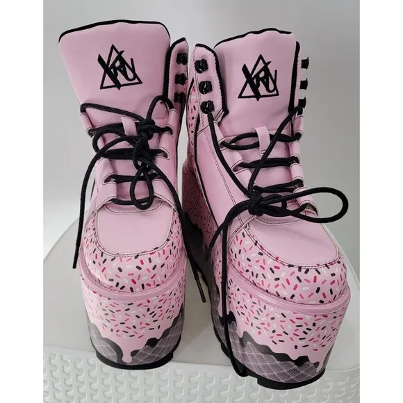 YRU OOZMO ICE CREAM platform shoes