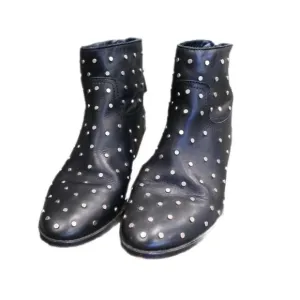 Zadig &amp; Voltaire Teddy Leather Boots in Size 38