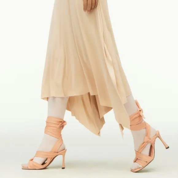 ZARA lace up Leather Limited Edition Sandals