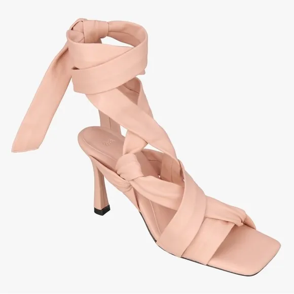 ZARA lace up Leather Limited Edition Sandals