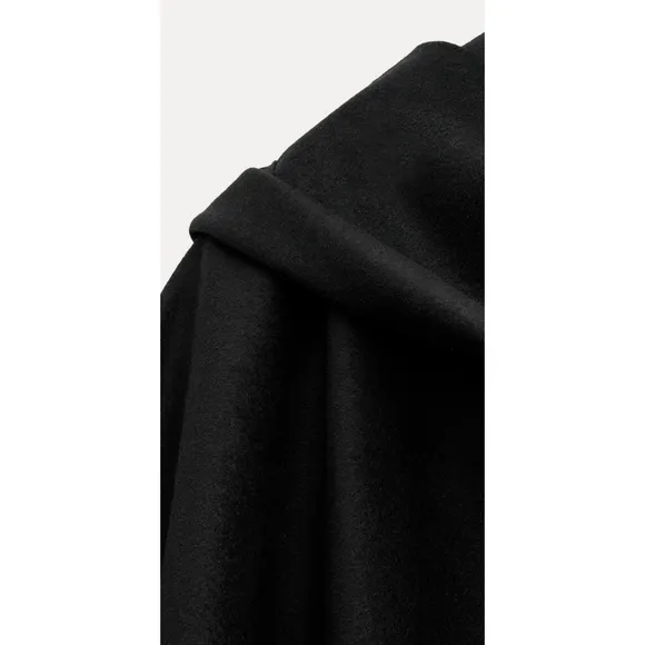 Zara Oversized Wool Scarf Blazer size M/L