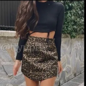 Zara * Satin Effect Leopard Animal Print  Cheetah Mini Skirt