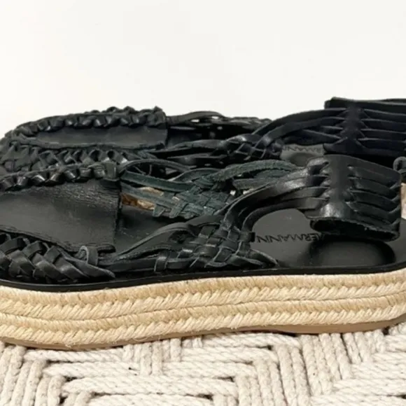 Zimmermann woven leather sandals Size 39