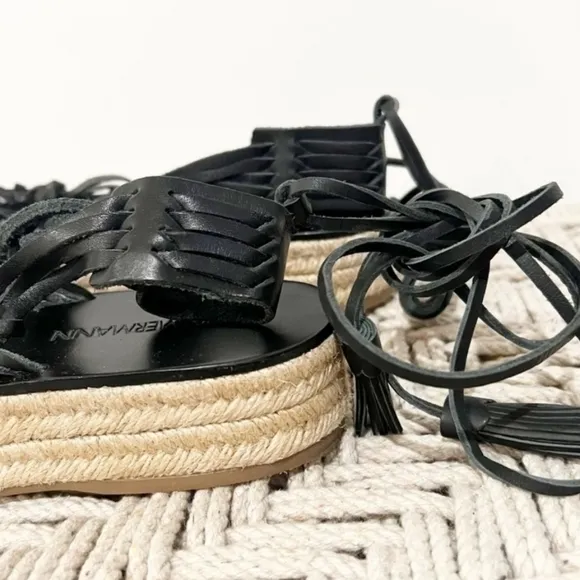 Zimmermann woven leather sandals Size 39