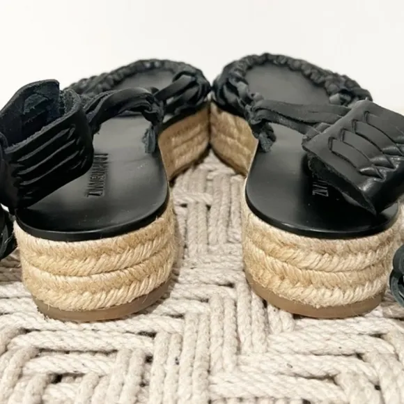 Zimmermann woven leather sandals Size 39